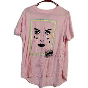 Pink Graphic Short Sleeve‎ Relaxed Tee